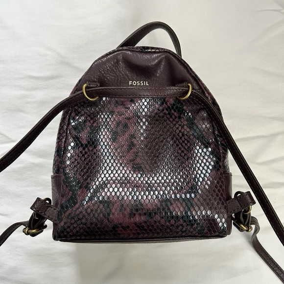 Mini purple backpack - Picture 10 of 10